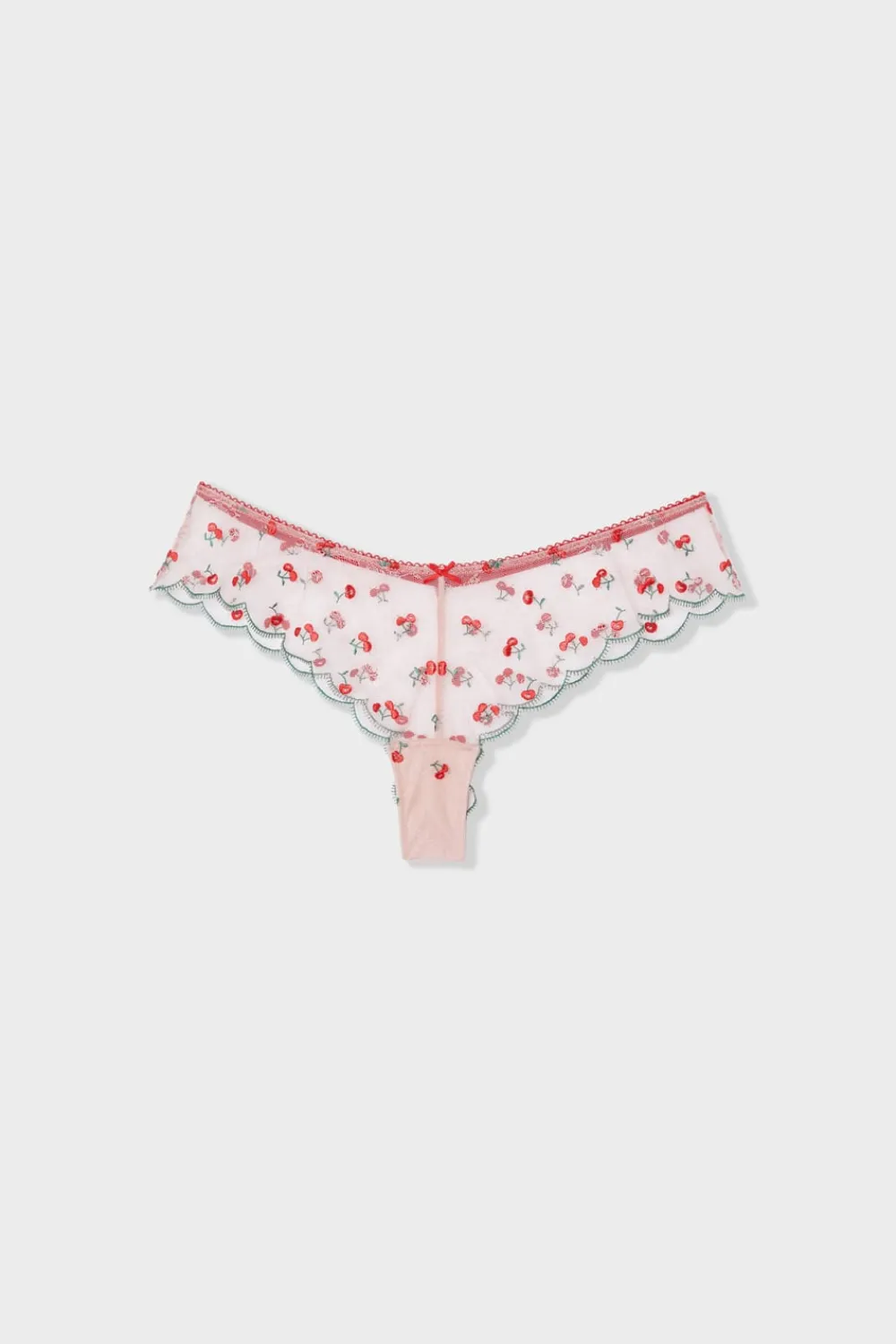 Discount ETAM Bragas brasileñas bordadas ROSA EMPOLVADO