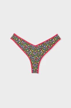 Online ETAM Braguita bikini brasileña tialle alto MULTICOLOR