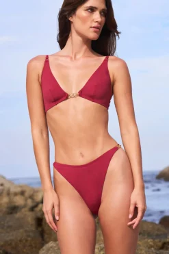 Sale ETAM Braguita bikini brasileña tiro alto MARR&Oacute;N