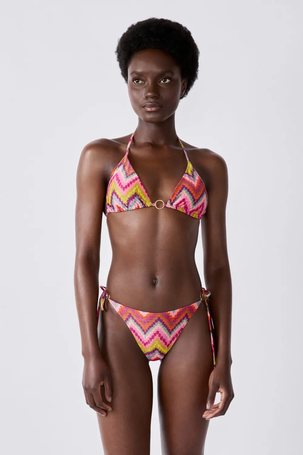 Best ETAM Braguita bikini brasileña estampada ESTAMPADO