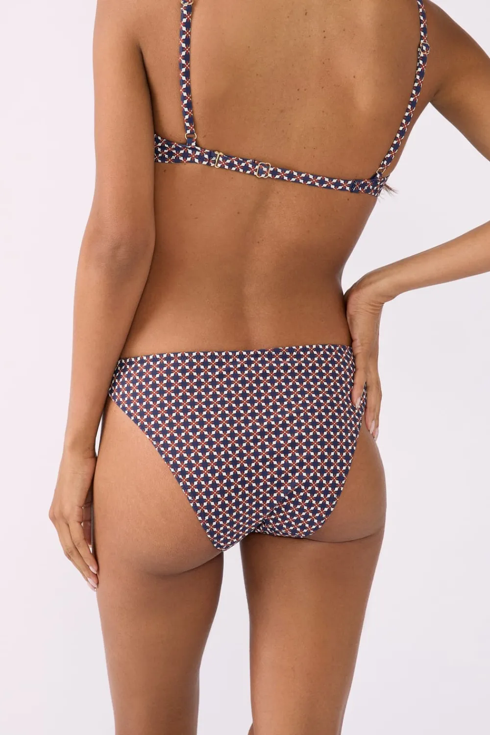 Best ETAM Braguita bikini con detalles de joyería ESTAMPADO