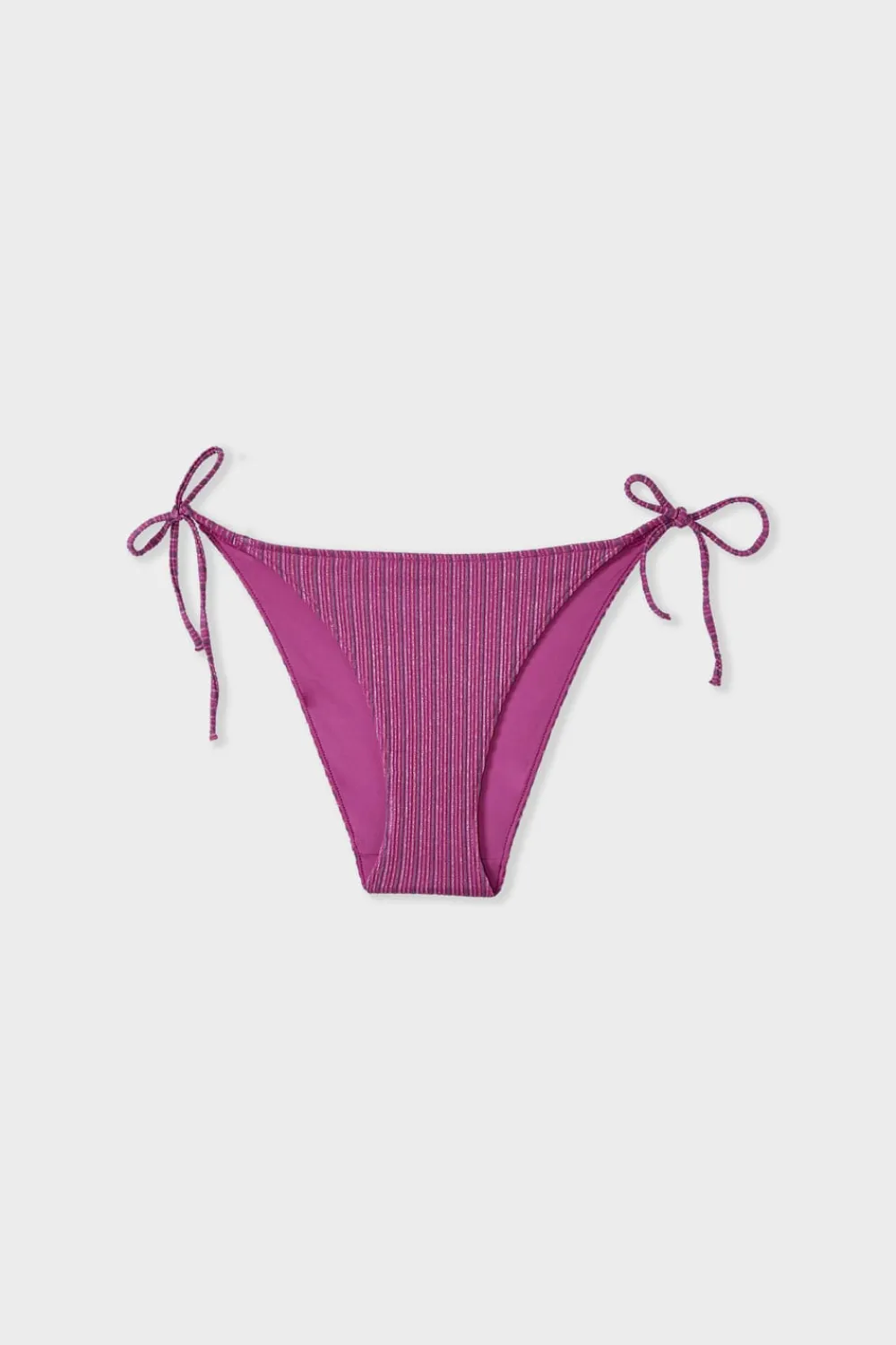 New ETAM Braguita bikini con lazos FUCSIA