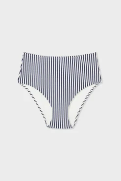 Online ETAM Braguita bikini de cintura alta a rayas MARINO