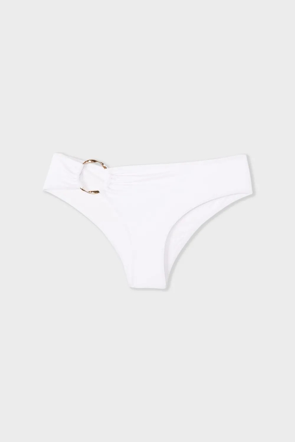 Clearance ETAM Braguita bikini hipster detalle de anilla BLANCO