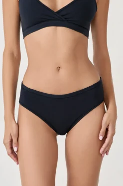 New ETAM Braguita brasileña de algodón orgánico elástico NEGRO
