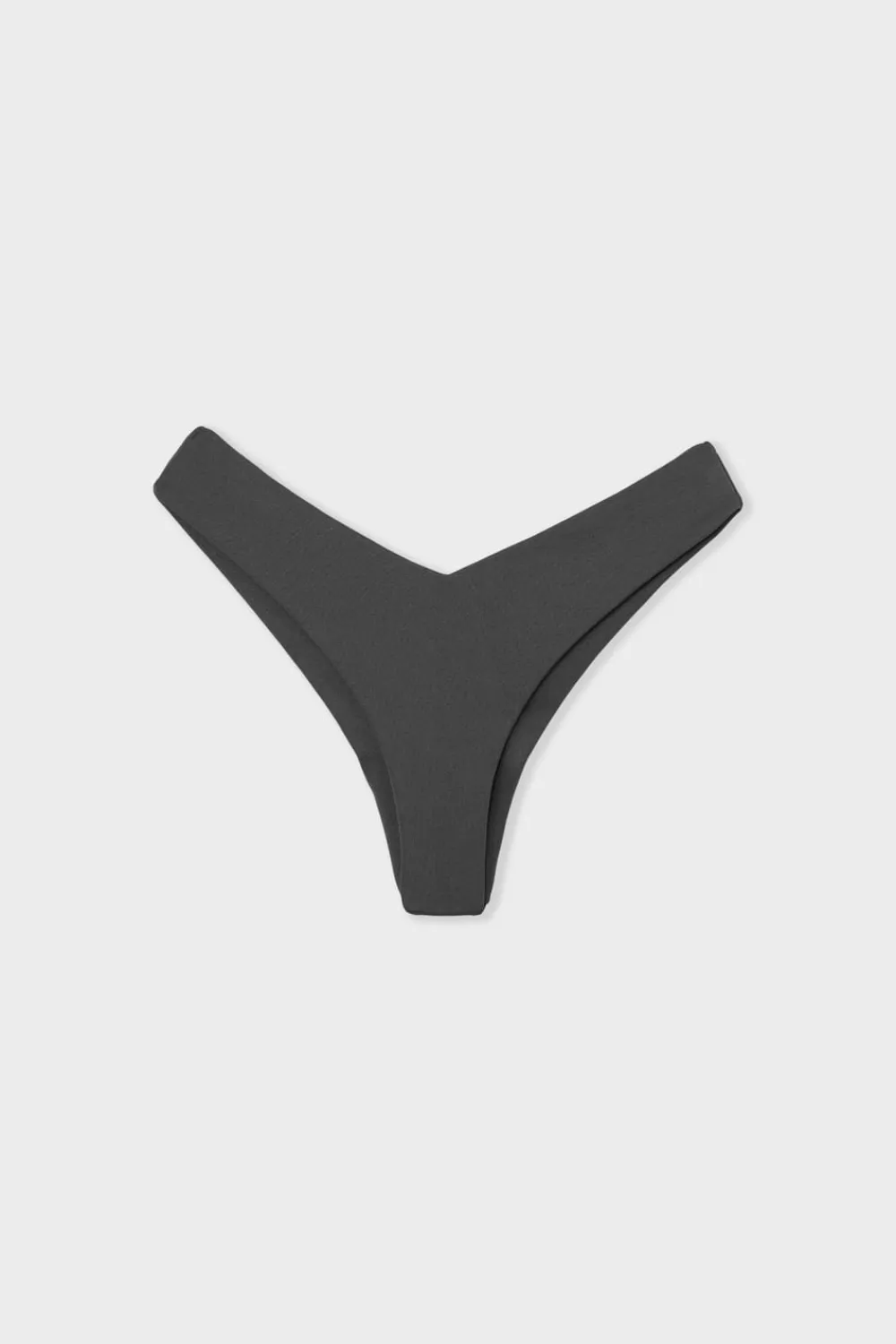ETAM Braguita brasileña de bikini tiro alto NEGRO