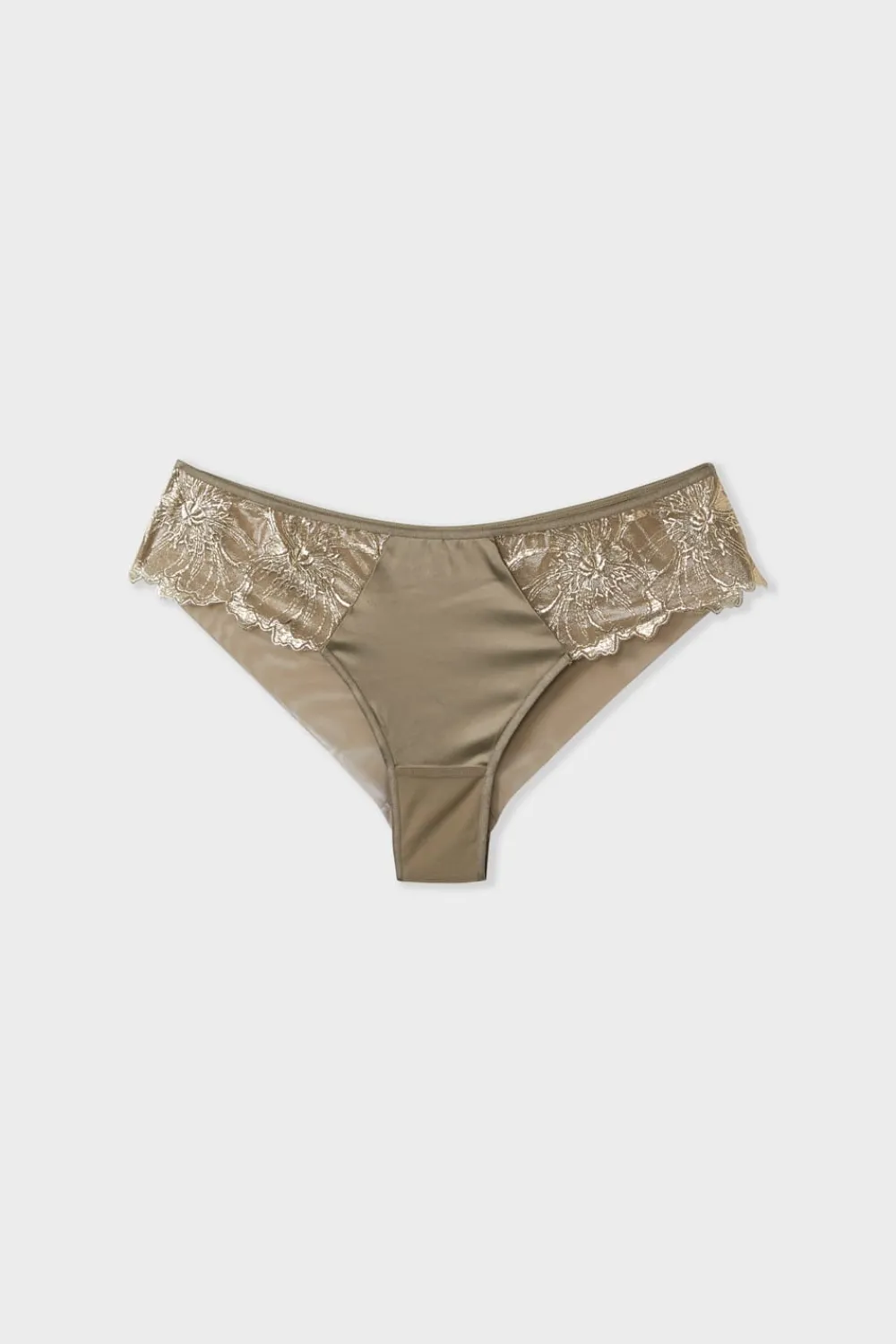Sale ETAM Braguita brasileña de tul bordado COBRE