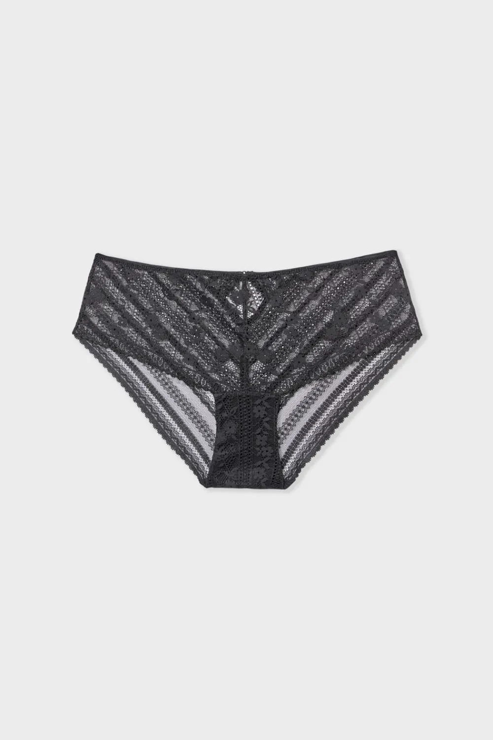 Online ETAM Braguita culotte de encaje NEGRO