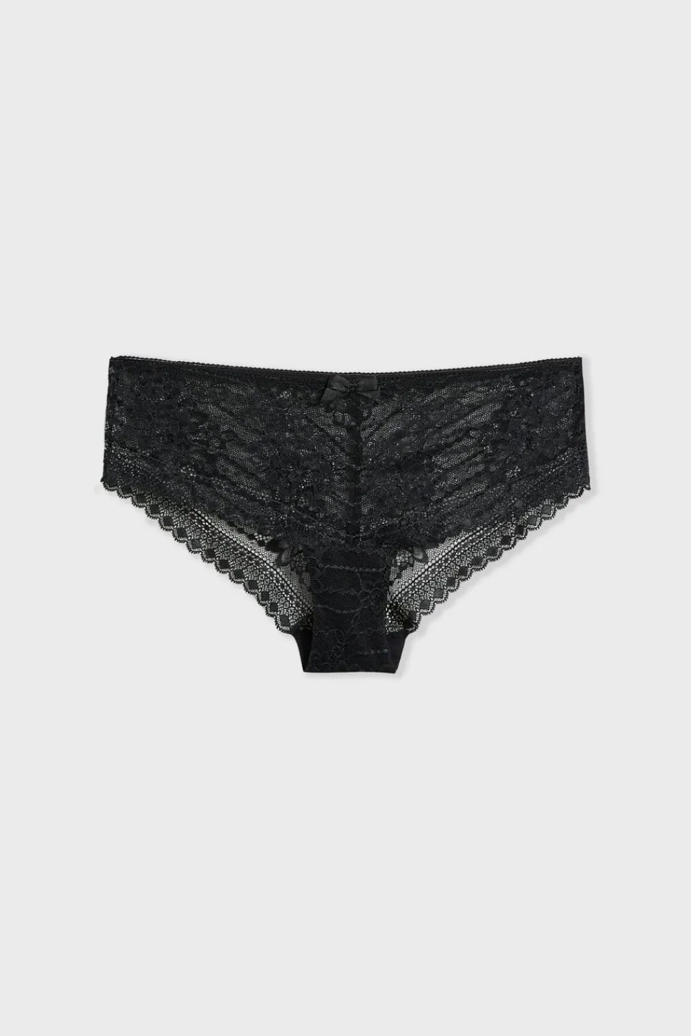 Hot ETAM Braguita culotte de encaje NEGRO