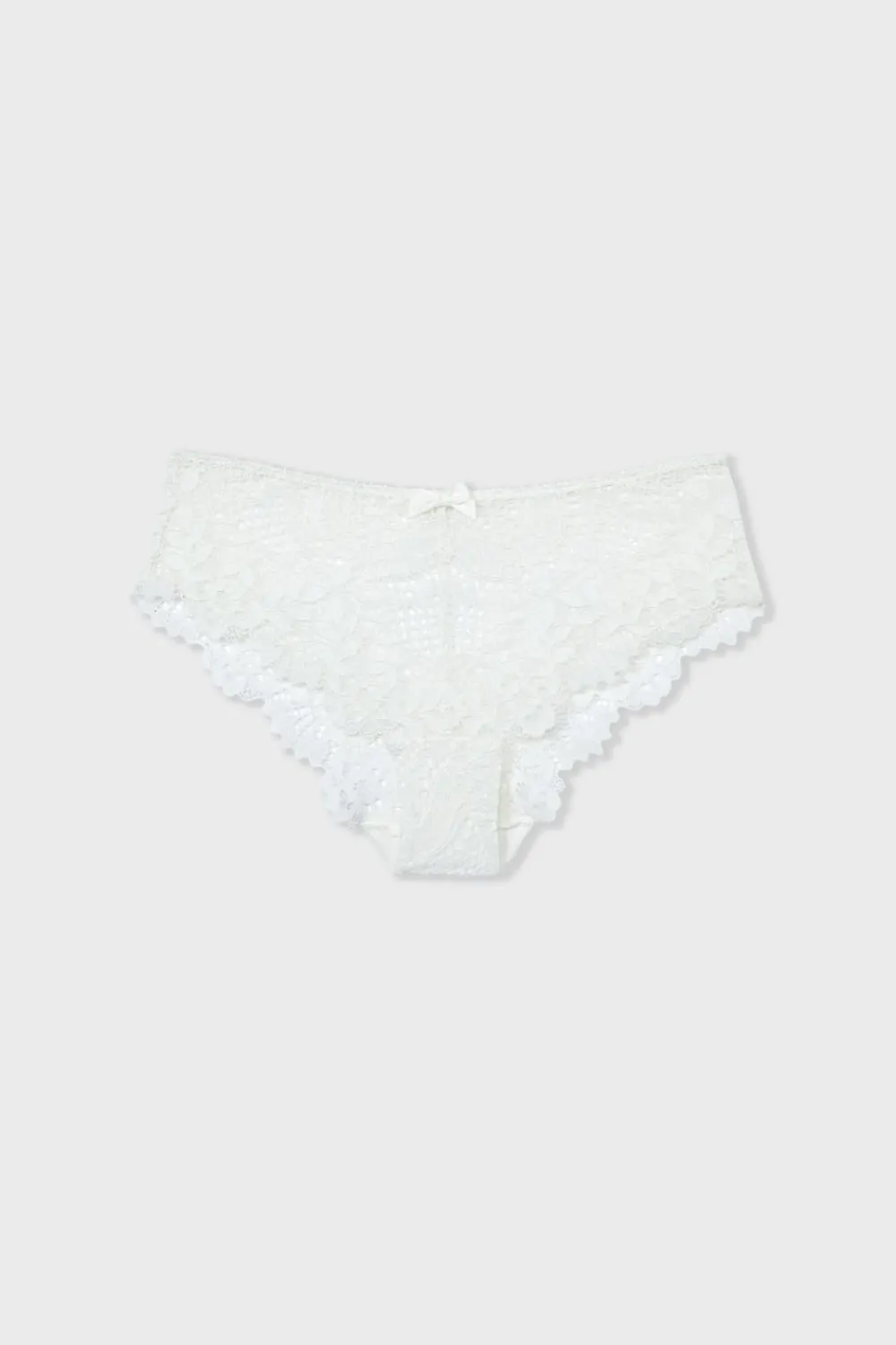 Discount ETAM Braguita culotte de encaje CRUDO