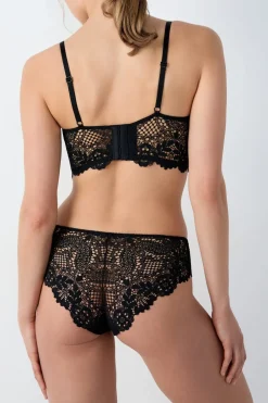 Online ETAM Braguita culotte de encaje NEGRO