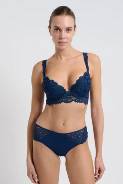 Best ETAM Braguita culotte de encaje MARINO