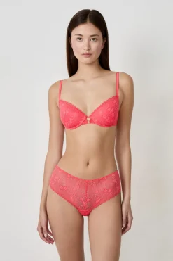 Clearance ETAM Braguita culotte de encaje ROSA