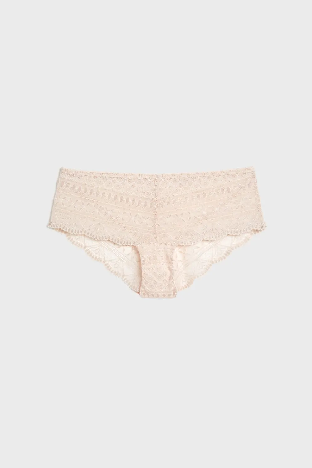 Clearance ETAM Braguita culotte de encaje ROSA PÁLIDO