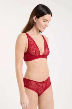 Clearance ETAM Braguita culotte de encaje CARDINAL