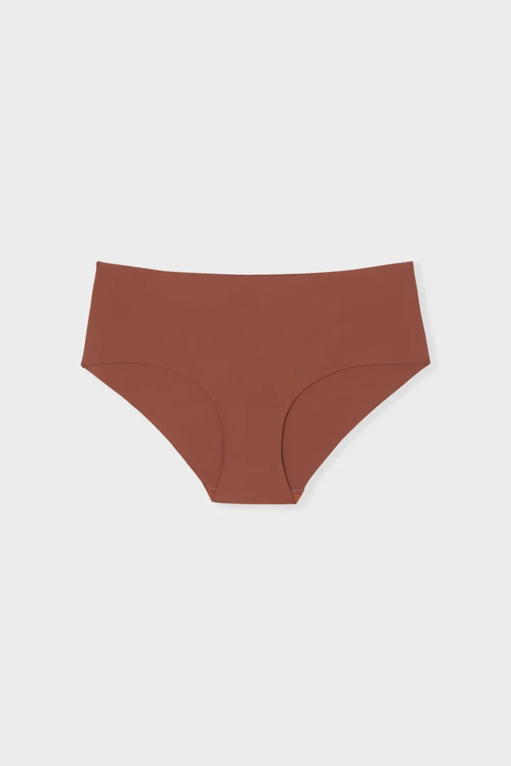 Clearance ETAM Braguita culotte de microfibra MARRÓN