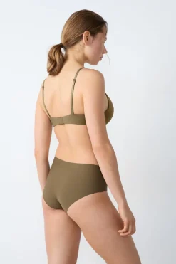Hot ETAM Braguita culotte de microfibra VERDE