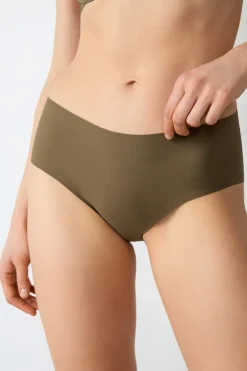 Hot ETAM Braguita culotte de microfibra VERDE