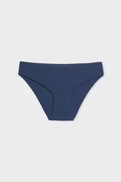 Discount ETAM Braguita de algodón sin costuras AZUL PETRÓLEO
