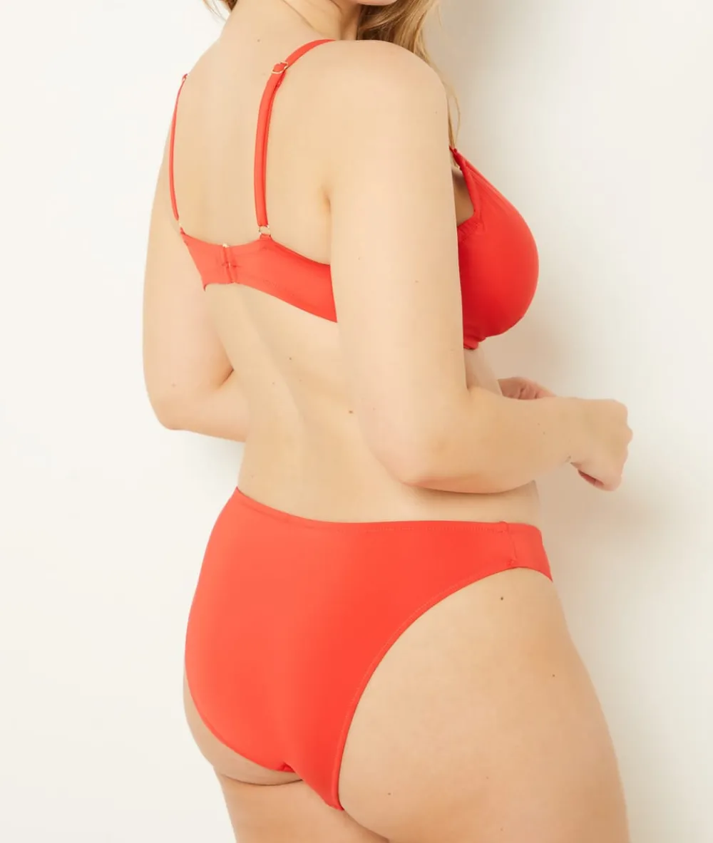 Best ETAM Braguita de bikini ROJO