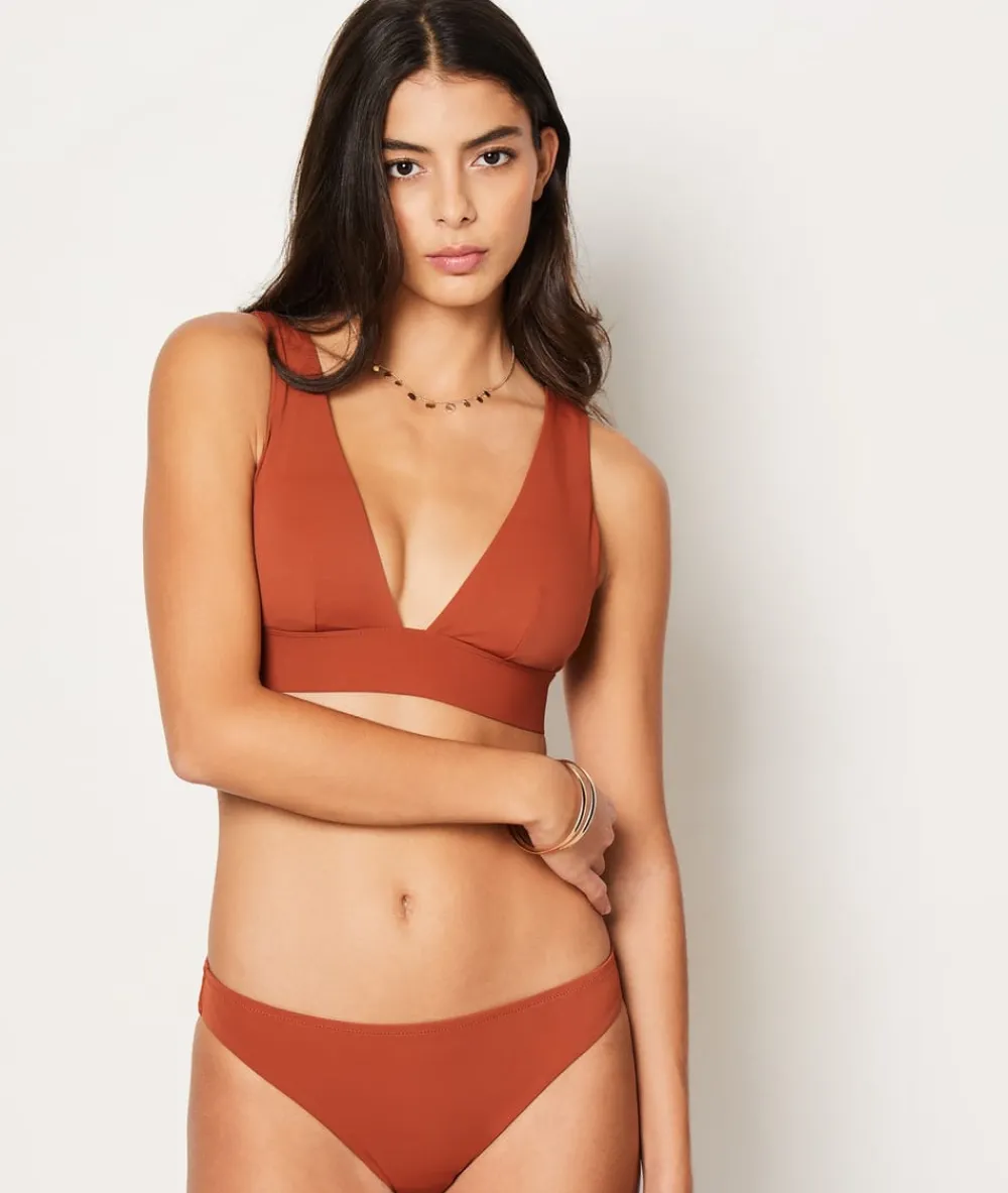 New ETAM Braguita de bikini MARRON