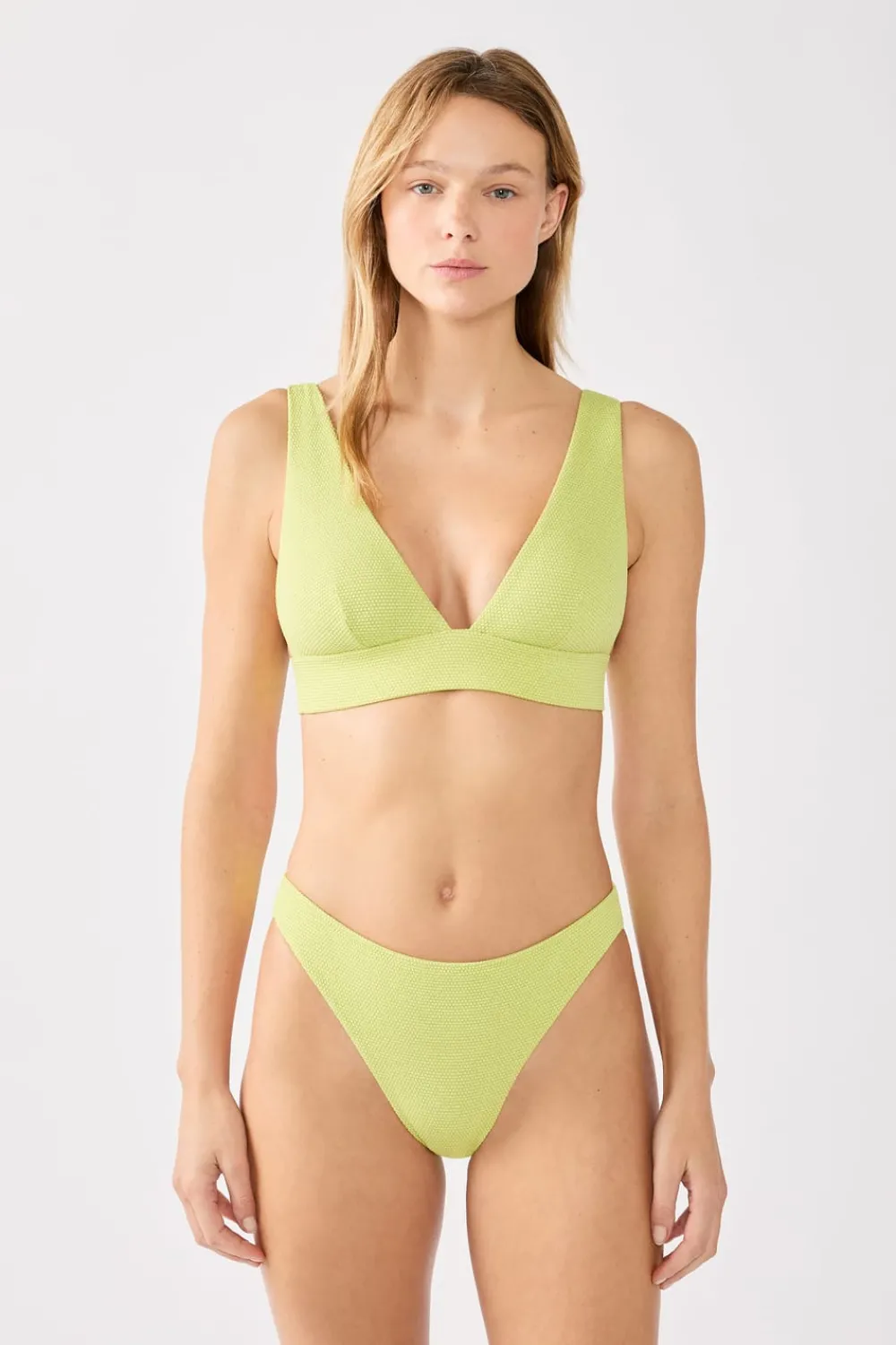 Discount ETAM Braguita de bikini VERDE