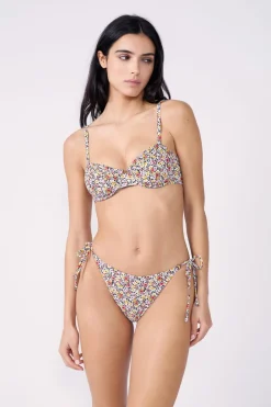 Clearance ETAM Braguita de bikini estampado floral con lazada MULTICOLOR