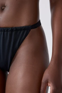 Online ETAM Braguita de bikini brasileña de pierna alta NEGRO
