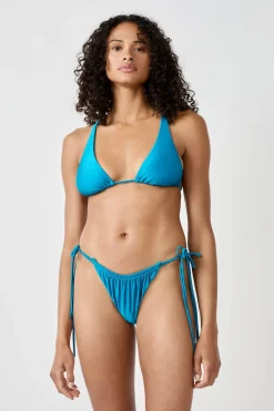 ETAM Braguita de bikini brasileña con lazada VERDE