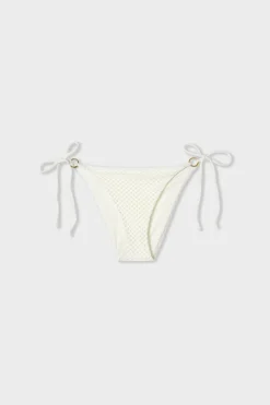 Discount ETAM Braguita de bikini con lazada BLANCO