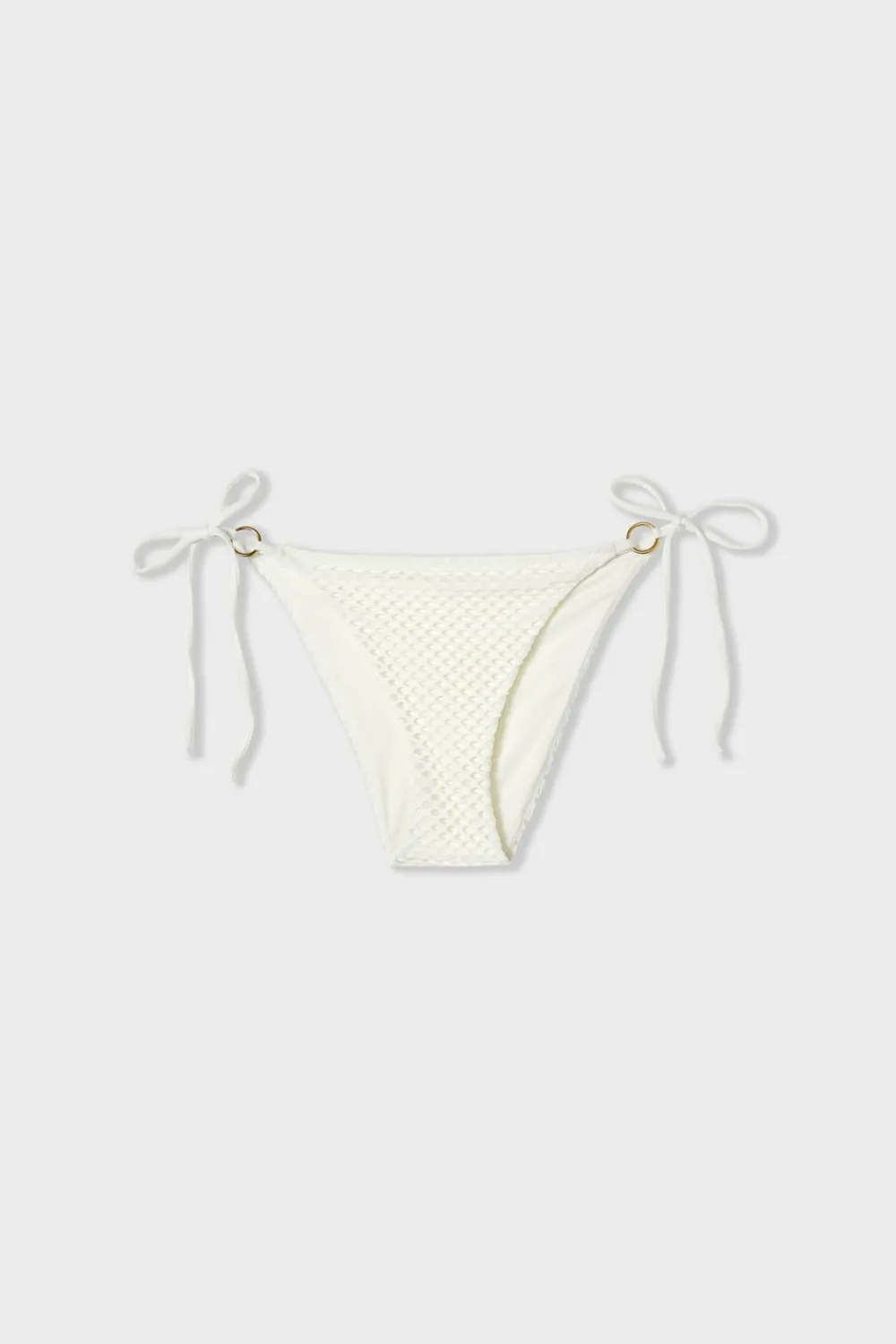 Discount ETAM Braguita de bikini con lazada BLANCO