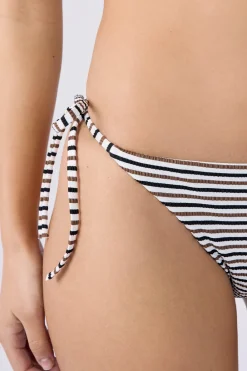 Discount ETAM Braguita de bikini con rayas y lazada MULTICOLOR