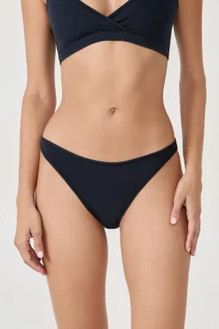 Discount ETAM Braguita de bikini de algodón NEGRO