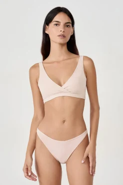 Hot ETAM Braguita de bikini de algodón NATURAL