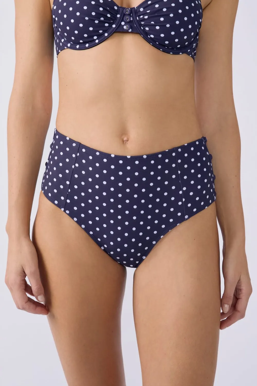 Hot ETAM Braguita de bikini de talle alto Marcia Wear x IMP FD MARINE