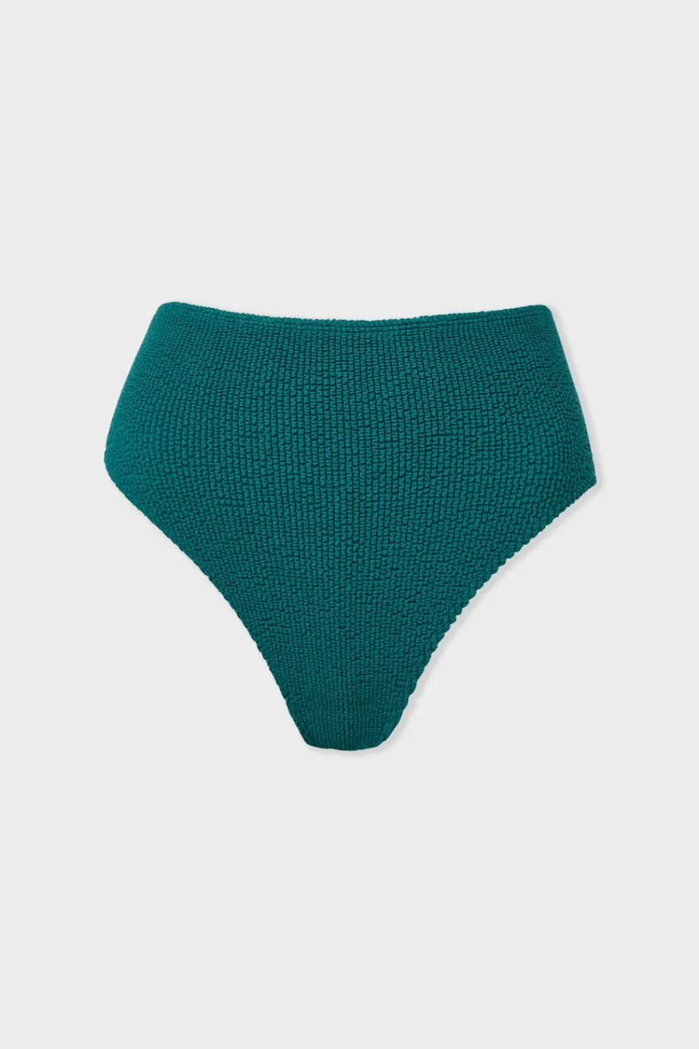 Hot ETAM Braguita de bikini de talle alto en tejido elástico VERDE