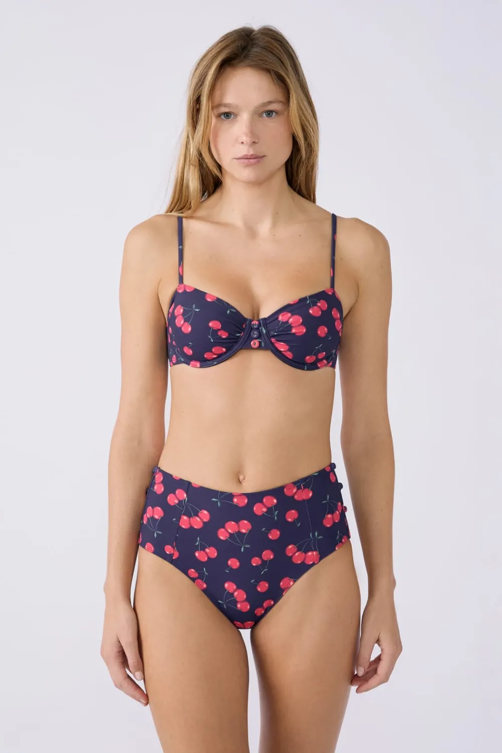 Online ETAM Braguita de bikini de talle alto Marcia Wear x MARINE