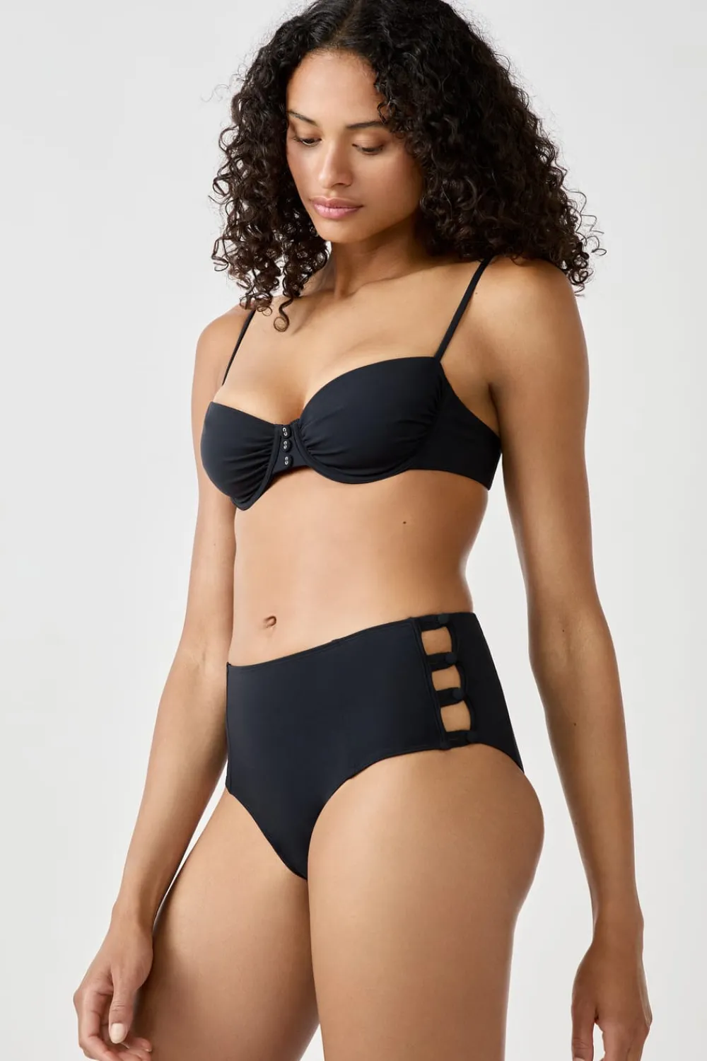 Outlet ETAM Braguita de bikini de talle alto Marcia Wear x NOIR