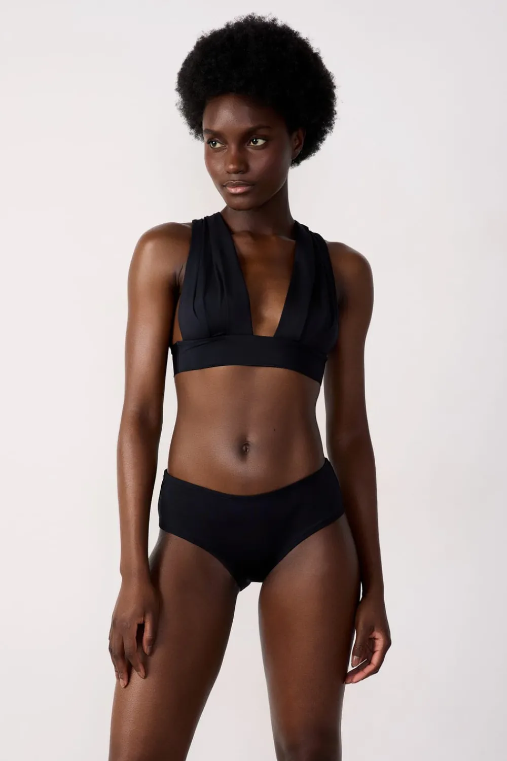 Outlet ETAM Braguita de bikini shorty NEGRO