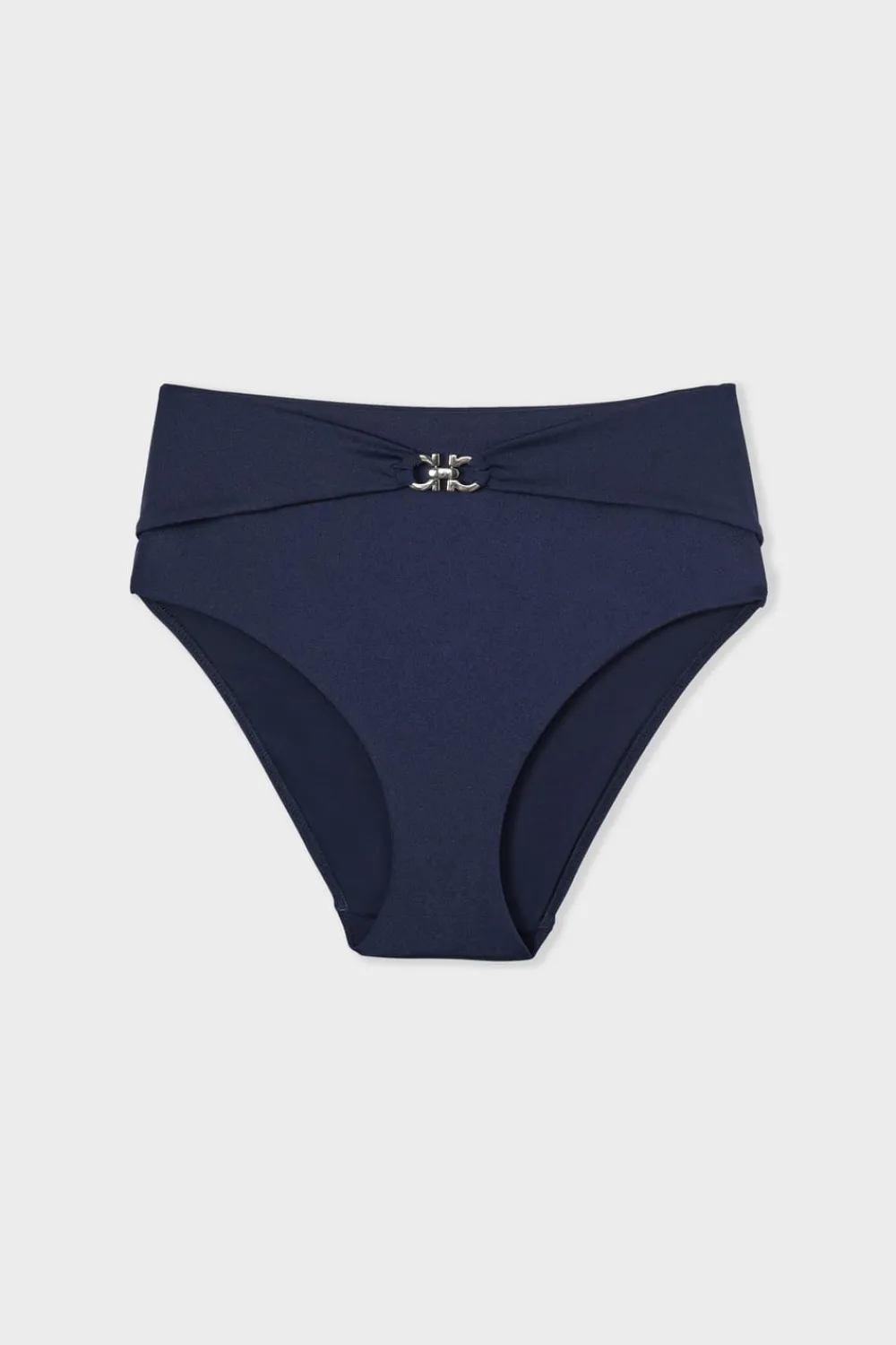 Clearance ETAM Braguita de bikini talle alto detalle joya ESTAMPADO NOCHE