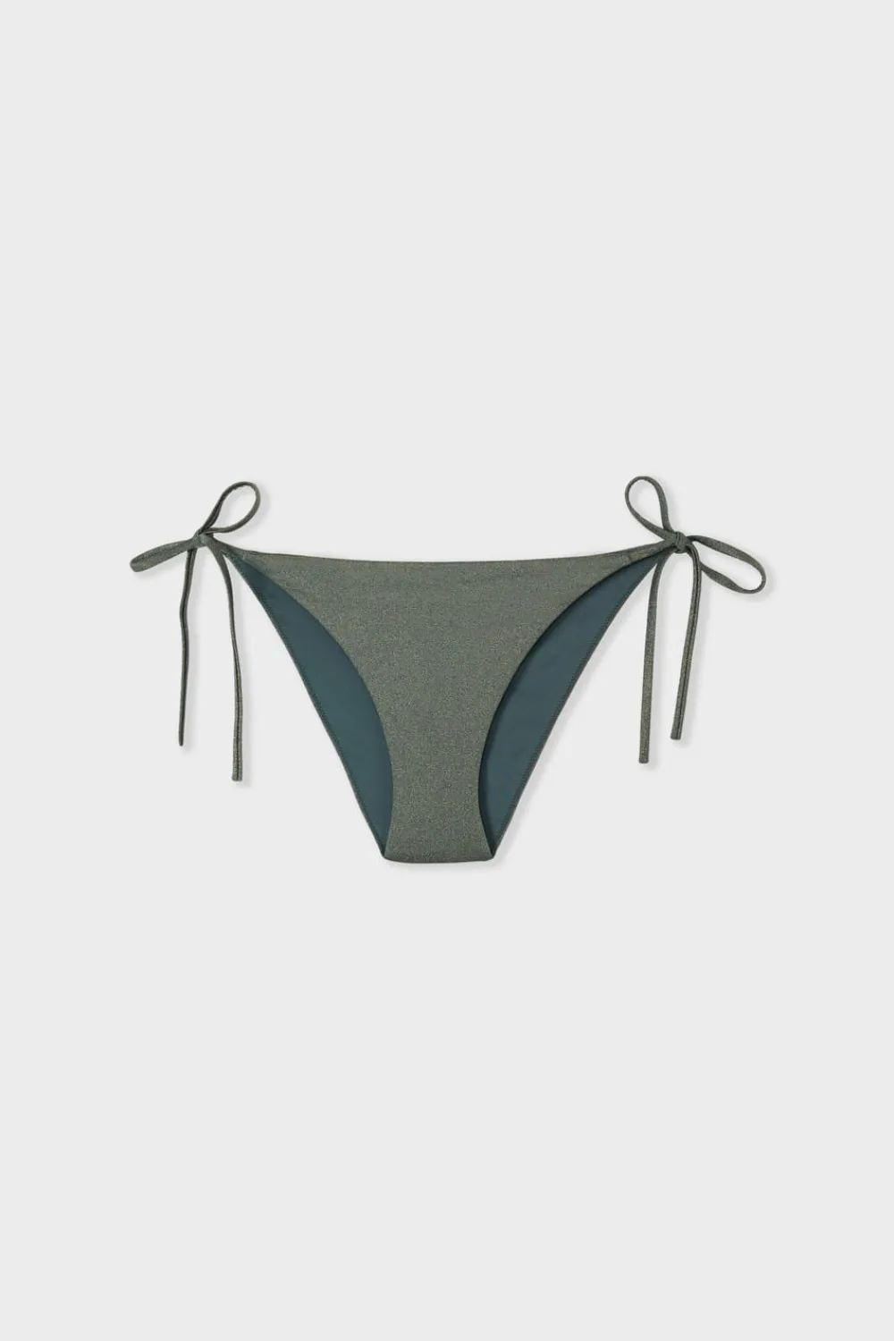 Best ETAM Braguita de bikini tejido brillante VERDE