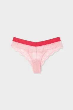 Clearance ETAM Braguita de encaje x Lemonade Dolls ROSE POUDRE