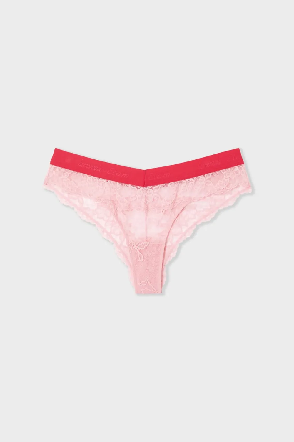 Clearance ETAM Braguita de encaje x Lemonade Dolls ROSE POUDRE