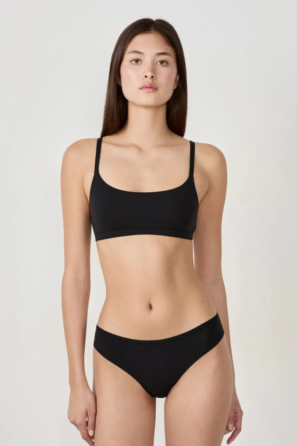 New ETAM Braguita de microfibra NEGRO