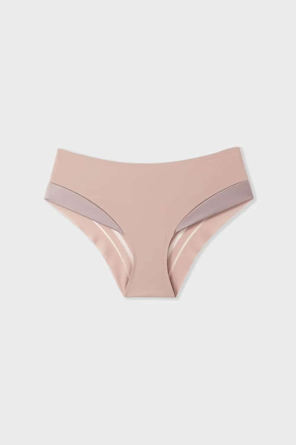 Outlet ETAM Braguita de microfibra satinada TAUPE