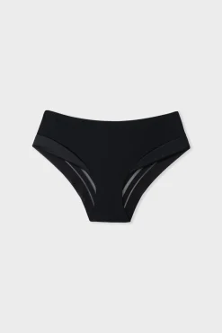 Best ETAM Braguita de microfibra satinada NEGRO