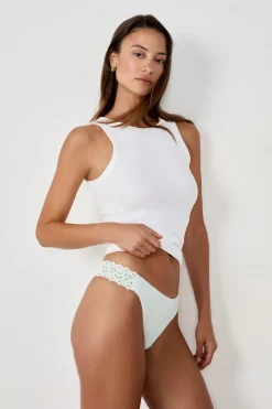 Best ETAM Braguita de microfibra y encaje ESMERALDA