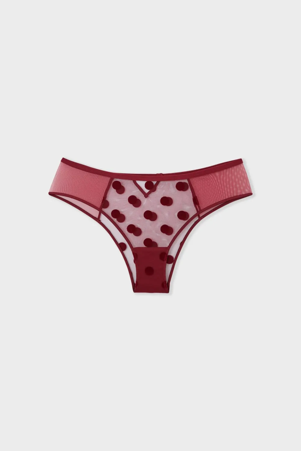 Best ETAM Braguita hipster bordado BURDEOS GRANATE