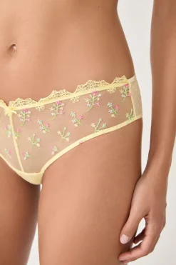 Online ETAM Braguita hipster con detalles bordados VAINILLA