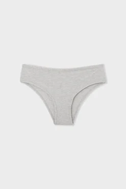 Discount ETAM Braguita hipster de algodón orgánico elástico PLATA